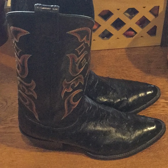 Justin Ostrich Skin - Picture 2 of 5